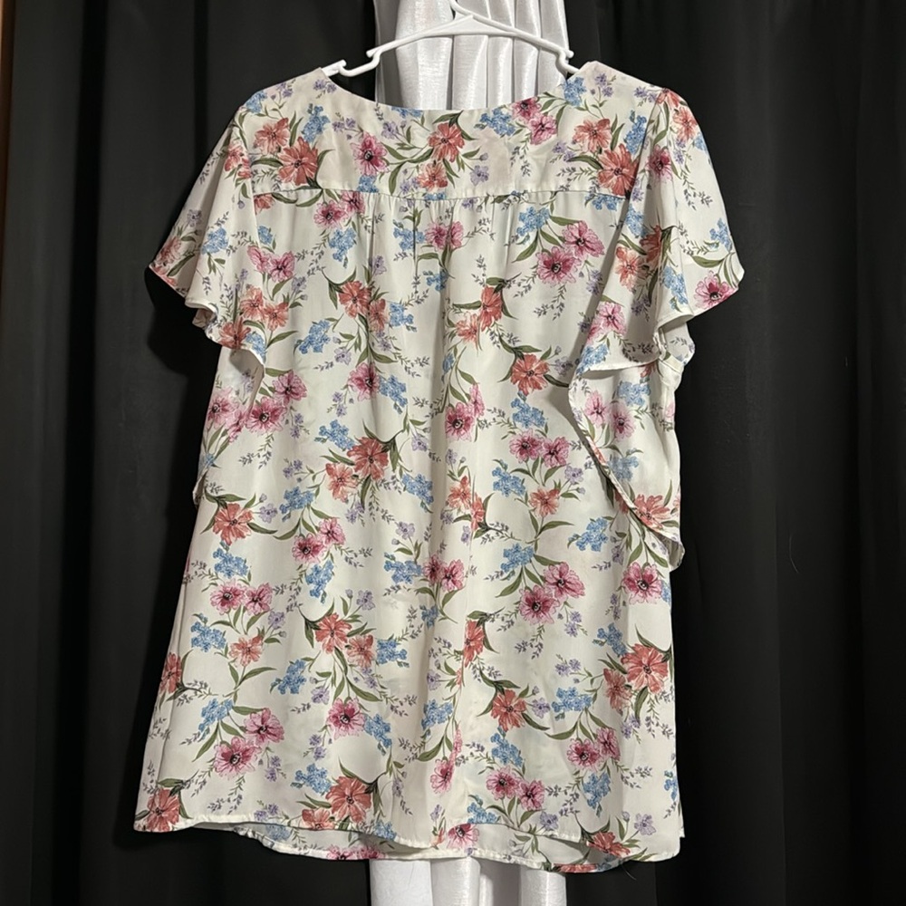 Sara Michele Short Sleeve Floral